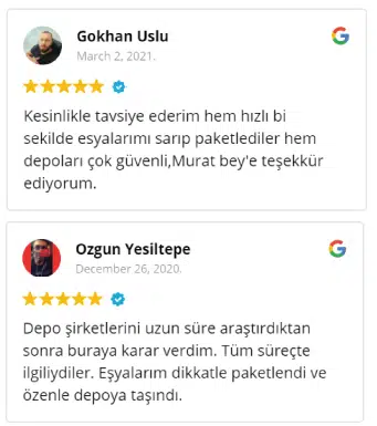 eşya depolama yorumlar 2