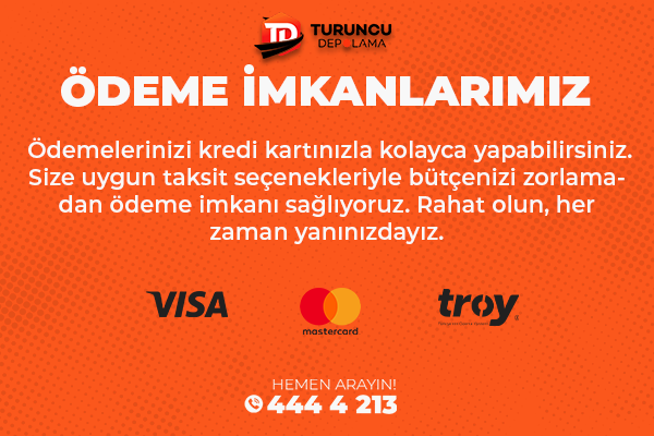 kredi kartı ile depolama imkani